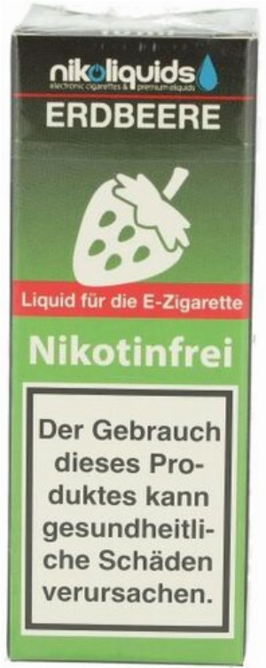 E-Liquid NIKOLIQUIDS Erdbeere 0mg ohne Nikotin