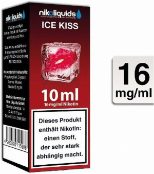 E-Liquid NIKOLIQUIDS Ice Kiss 16 mg Nikotin