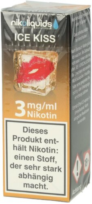 E-Liquid NIKOLIQUIDS Ice Kiss 3mg Nikotin