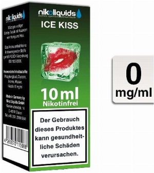 E-Liquid NIKOLIQUIDS Ice Kiss Exotic und Menthol ohne Nikotin