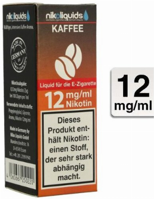 E-Liquid NIKOLIQUIDS Kaffee 12 mg Nikotin
