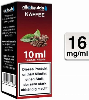 E-Liquid NIKOLIQUIDS Kaffee 16 mg Nikotin