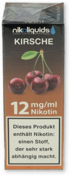 E-Liquid NIKOLIQUIDS Kirsche 12 mg Nikotin