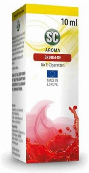 E-Liquid SC Aroma Erdbeere ohne Nikotin