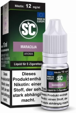 E-Liquid SC Aroma Maracuja 12mg Nikotin