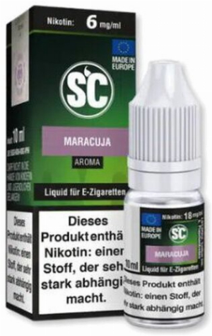 E-Liquid SC Aroma Maracuja 6mg Nikotin