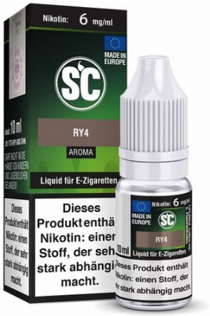 E-Liquid SC Aroma RY4 6mg Nikotin