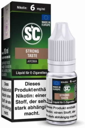 E-Liquid SC Aroma Strong Taste 6mg Nikotin