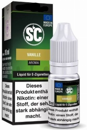 E-Liquid SC Aroma Vanille 12mg Nikotin
