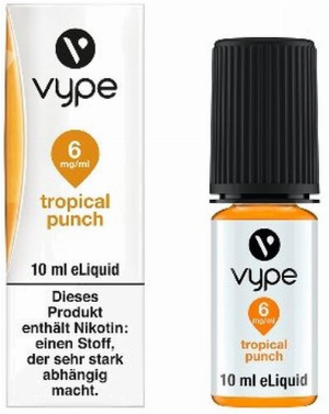 E-Liquid Vype Bottle Tropical Punch 6mg SMOOTHIE COLLECTION