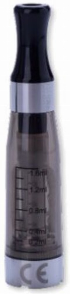 E-Verdampfer für SILVERCIG E-Zigarette Schwarz