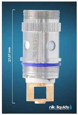 E-Verdampferkopf EC Ni200 für E-Zigarette Eleaf Melo 2 iJust 2