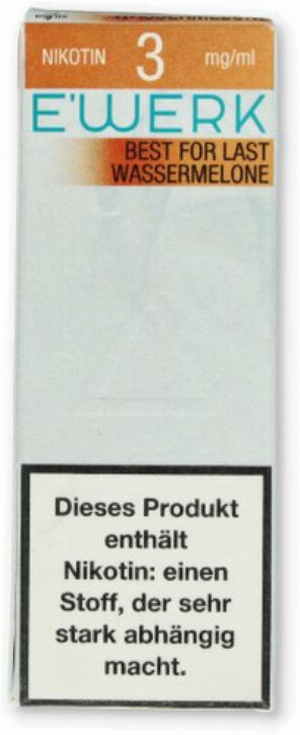 E-Werk Liquid Best for Last Wassermelone 3mg
