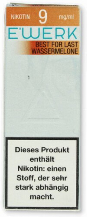 E-Werk Liquid Best for Last Wassermelone 9mg