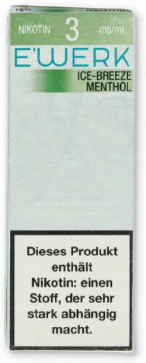 E-Werk Liquid Ice Breeze Menthol 3mg