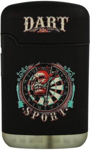 Easy Torch 8 Relief Feuerzeug Dart Schwarz Nr.3