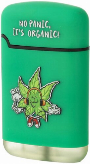 Easy Torch 8 Relief Feuerzeug No Panic, It´s Organic Grün