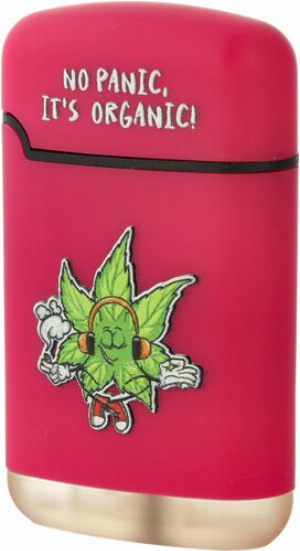 Easy Torch 8 Relief Feuerzeug No Panic, It´s Organic Rosa
