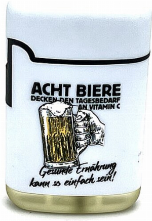 Easy Torch Acht Biere... Motiv Feuerzeug