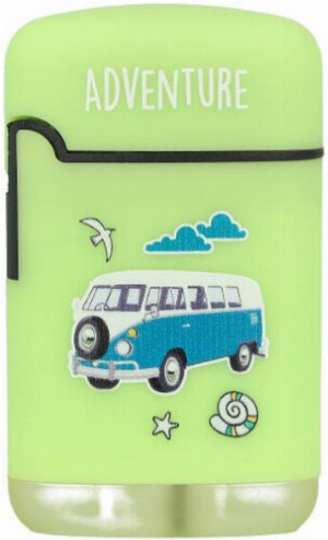 Easy Torch Adventure Feuerzeug hellgrün