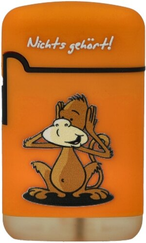 Easy Torch Affe Nichts gehört! Feuerzeug orange