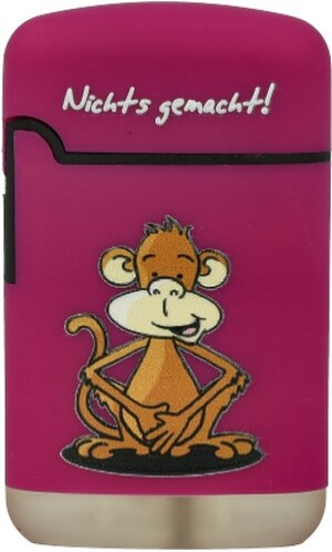 Easy Torch Affe Nichts gemacht! Feuerzeug lila