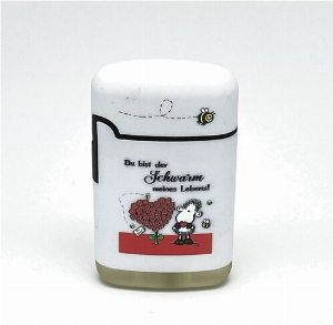 Easy Torch Biene Du bist der Schwarm meines Lebens! Motiv Feuerzeug 