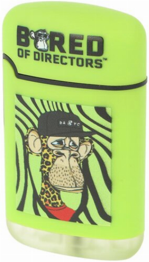 Easy Torch Bored of Directors 3 Feuerzeug Grün 12v12