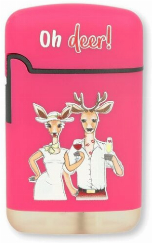 Easy Torch Feuerzeug 11v12 Rehe Pink Oh deer!