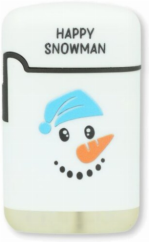 Easy Torch Feuerzeug 1v4 Winter Weiß HAPPY SNOWMAN