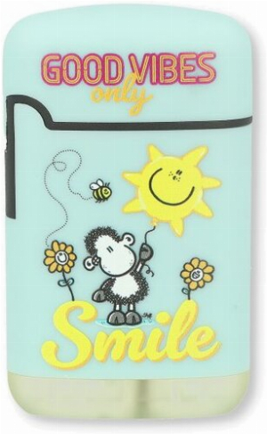 Easy Torch Feuerzeug 3v4 GOOD VIBES only Smile