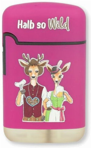 Easy Torch Feuerzeug 4v12 Rehe Lila Halb so WILD