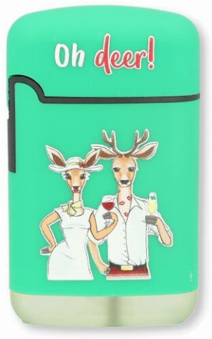 Easy Torch Feuerzeug 9v12 Rehe Grün Oh deer!