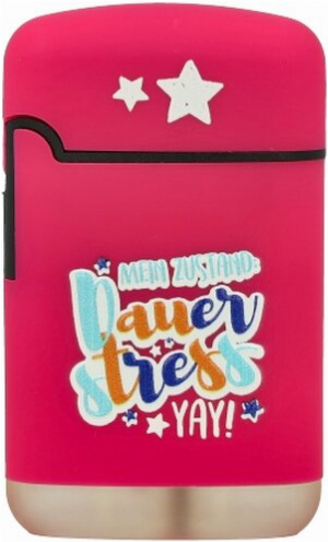 Easy Torch Feuerzeug Mein Zustand Dauer Stress YAY! pink