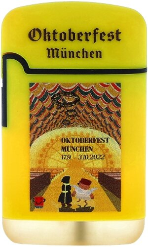 Easy Torch Feuerzeug Oktoberfest München Gelb