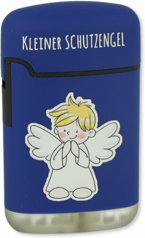 Easy Torch Feuerzeug Schutzengel Blau 3v4