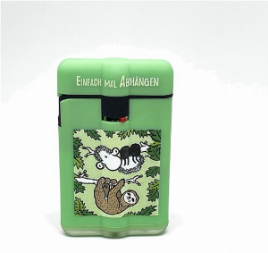 Easy Torch Feuerzeug Sheepworld Motiv 2 grün
