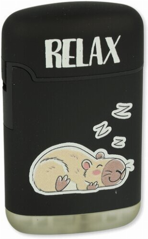 Easy Torch Feuerzeuge Capybara black 4v4 Relax