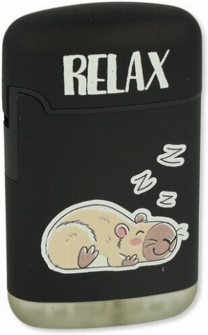 Easy Torch Feuerzeuge Capybara black 4v4 Relax