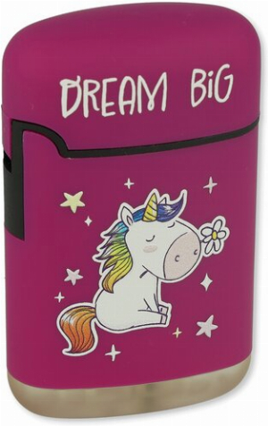 Easy Torch Feuerzeuge Einhorn Lila 2v12 Dream Big