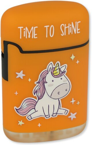 Easy Torch Feuerzeuge Einhorn Orange 9v12 Time To Shine