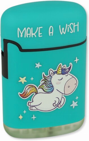 Easy Torch Feuerzeuge Einhorn Türkis 4v12 Make A Wish