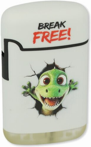 Easy Torch Feuerzeuge Mini Monster Weiß 2v4 Break Free!