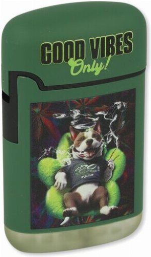 Easy Torch Feuerzeuge So Tasty Animals Grün 2v4 Good Vipes Only!