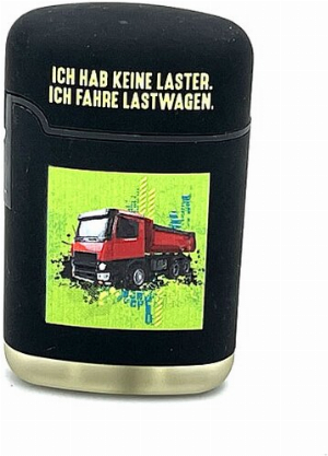 Easy Torch Ich habe keine Laster! Motiv Feuerzeug schwarz
