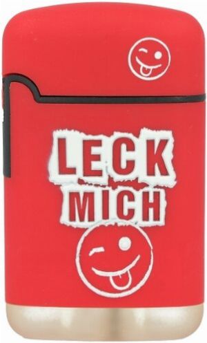 Easy Torch Leck Mich Feuerzeug rot