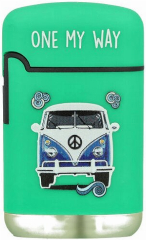  Easy Torch One my Way Feuerzeug grün