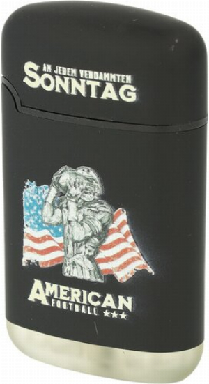 Easy Torch Relief American Football Feuerzeug Schwarz 1v4