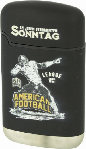 Easy Torch Relief American Football Feuerzeug Schwarz 2v4