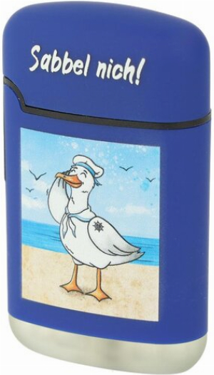 Easy Torch Relief Möwe Feuerzeug Blau 1v4